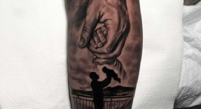 Nuovo tatuaggio per Di Lorenzo [FOTO]