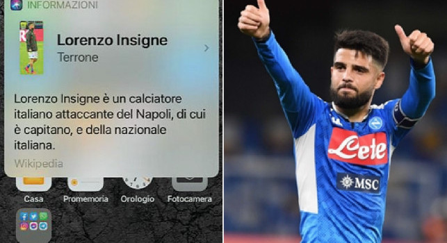 Dagospia - Chiedi a Siri di Insigne e trovi scritto 'terrone': proteste sull'assistente vocale di Apple [FOTO]