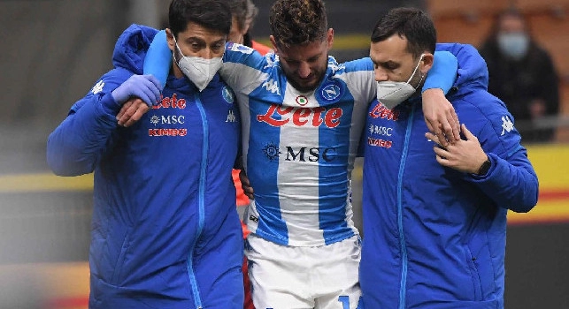 Mertens si opera alla spalla, Il Mattino: salterà la prima fase del ritiro, ha sistemato i fastidi degli ultimi anni