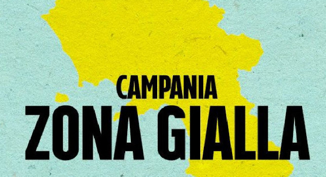 UFFICIALE - Covid, Campania zona gialla da lunedì 17 gennaio: Speranza ha firmato l’ordinanza