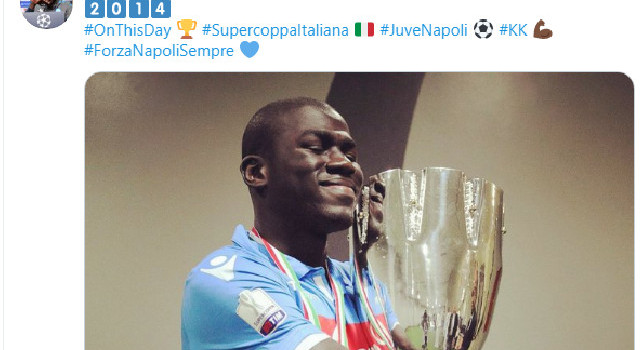 Koulibaly supercoppa Juve napoli 2014