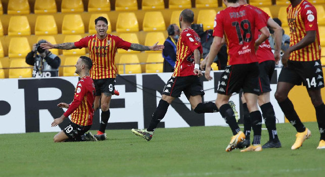 Benevento-Atalanta, le formazioni ufficiali: Zapata contro Lapadula, fuori Roberto Insigne