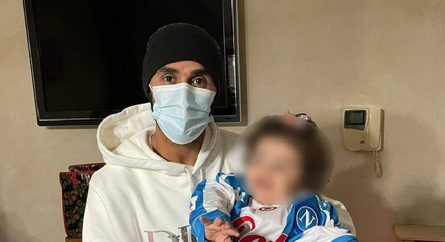 Ghoulam cuore d'oro, donazione da 10.000 euro per la piccola Rosanna: la storia