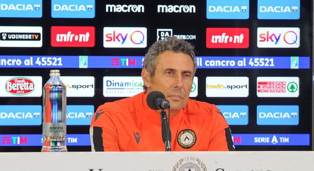Udinese Napoli Gotti conferenza