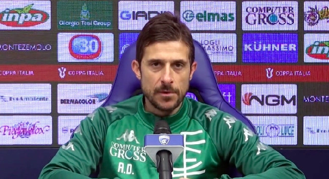 Napoli-Empoli, l'ASL blocca tre calciatori e Dionisi per le norme anti-Covid: contatti con un positivo a Lampedusa