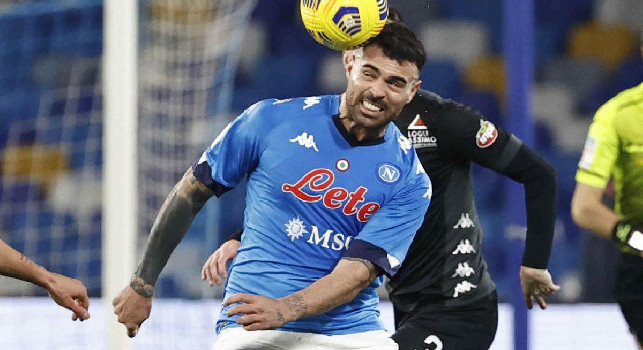 Napoli che torna in vantaggio, terzo gol firmato da Petagna