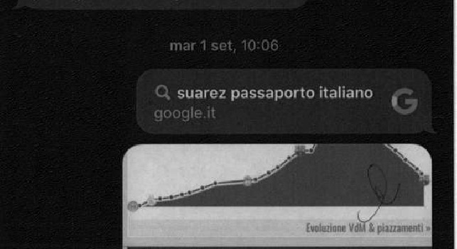 screenshot suarez paratici