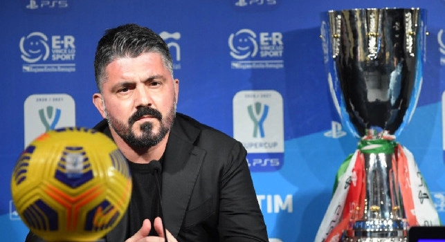 Gattuso in conferenza: Campo non all'altezza. Siamo stati sfortunati, ma la Juve ha fatto qualcosa in pi&ugrave;. Insigne? E' colpa mia!I rigori li sbagliava anche Maradona