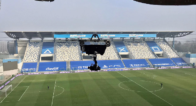 Nuova telecamera per Juventus-Napoli, il regista: Questa sera correremo in campo insieme ai giocatori con una nuova tecnologia come in FIFA!
