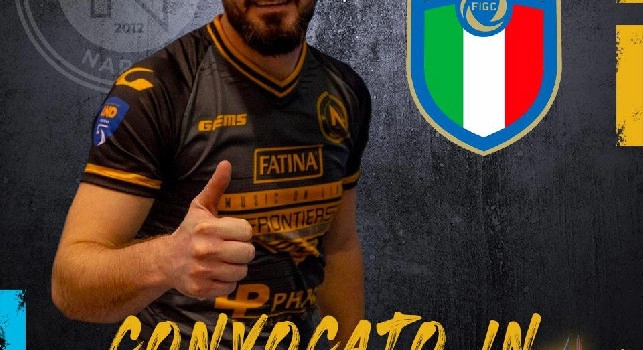 Calcio a 5, Arillo convocato in Nazionale: “Felicissimo, per me è un sogno. Mi farò trovare pronto”