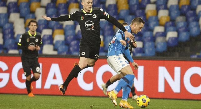 Spezia, Estevez: Con il Napoli sar&agrave; difficile, ma stiamo bene ed abbiamo la giusta grinta per tenergli testa