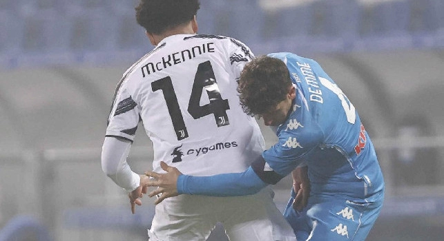 Juve, infortunio anche per McKennie! E' a fortissimo rischio per Napoli