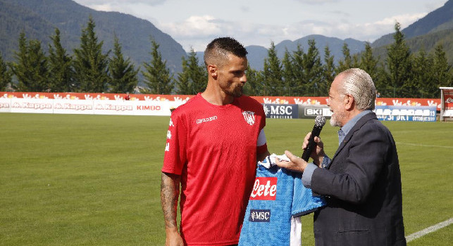Christian Maggio e De Laurentiis