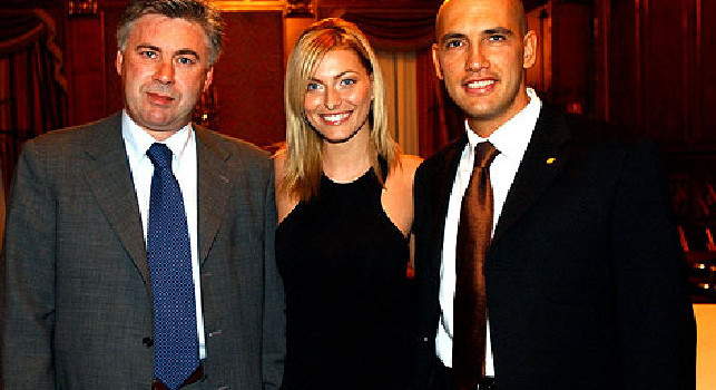 Carlo Ancelotti e Livio Sgarbi