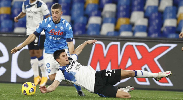 Doppio cambio per Gattuso: paura per un colpo alla testa per Demme e Politano fuori, entrano Elmas e Petagna
