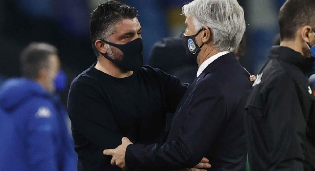 Dominio Atalanta e Napoli innocuo, Gattuso gioca 90' per lo 0-0: resa o mossa vincente ce lo dirà il ritorno
