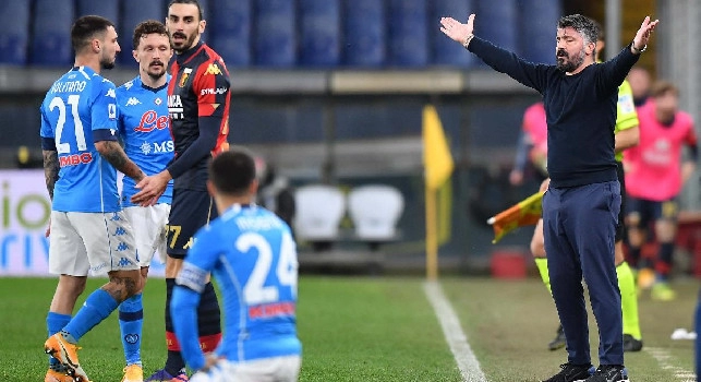 Dalla smorfia di dolore di Manolas alla classe di 'nonno' Pandev: le emozioni di Genoa-Napoli 2-1 [FOTOGALLERY CN24]