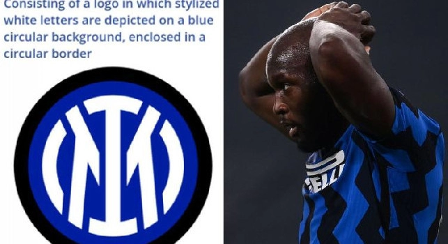 Lettere stilizzate su sfondo blu: l'Inter presenta il suo nuovo logo