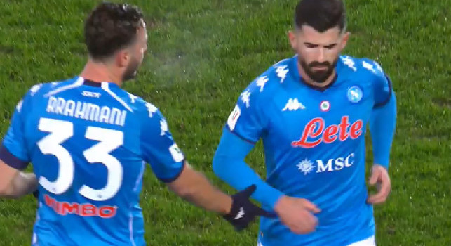 Atalanta-Napoli, esce Hysaj per infortunio: al suo posto Mario Rui