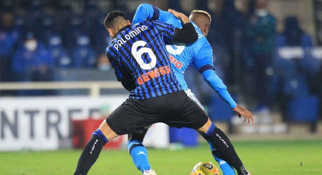 Atalanta-Napoli, la moviola di Pieri: Contatto Palomino-Osimhen: giusto non ammonire