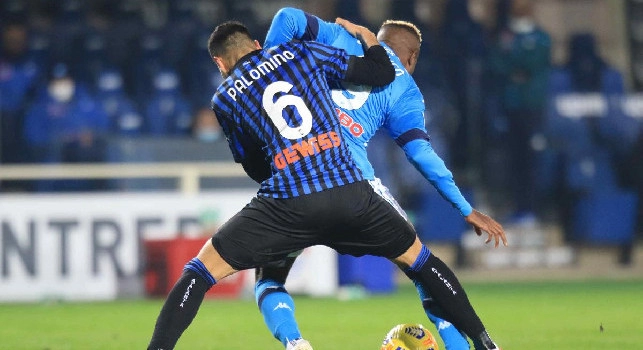 Atalanta-Napoli, la moviola di Pieri: Contatto Palomino-Osimhen: giusto non ammonire