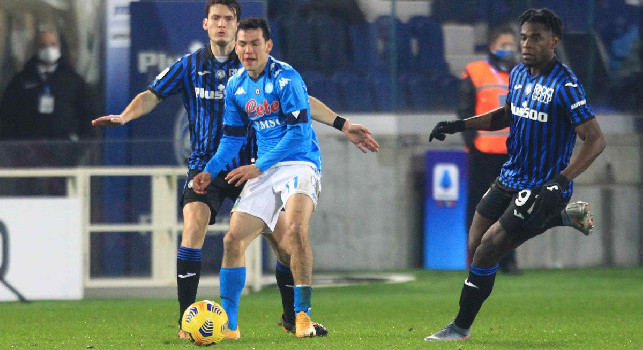Da Bergamo - Il 2-1 di Lozano ha impaurito l'Atalanta, un gesto racconta la differenza fra le due squadre
