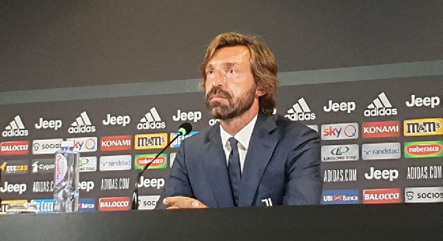 Juventus, Pirlo in conferenza: Vittoria importante per l'autostima, volevo bloccare i terzini del Napoli. Abbiamo sofferto solo nel finale