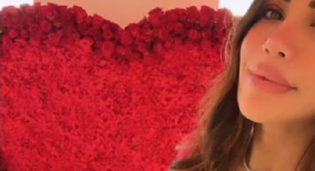 Lady Insigne e la romantica sorpresa: Buon San Valentino [FOTO]