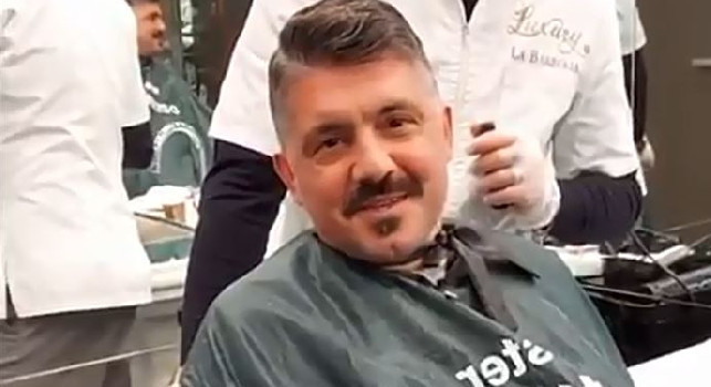 Barba fatta personalmente, Gattuso chiarisce: Era solo una battuta, il mio barbiere non parla mai [VIDEO]
