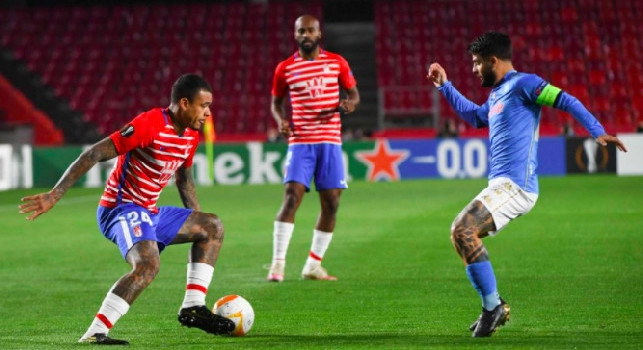 Pagelle Granada-Napoli: Fabian e Di Lorenzo ci provano, Lobotka modesto! Osimhen blando, Maksimovic e Rrahmani in ombra