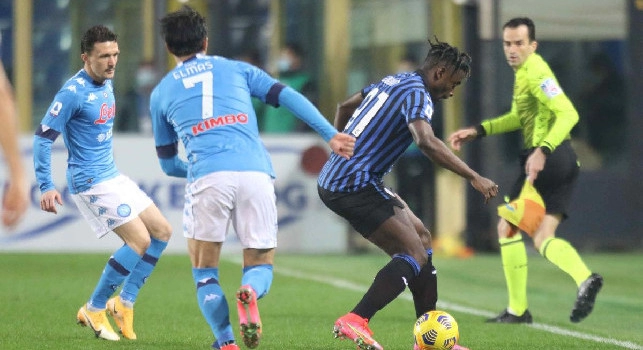 Il commento della SSC Napoli: Ancora una serata amara! Gli azzurri lottano, inseguono e restano in partita per un'ora