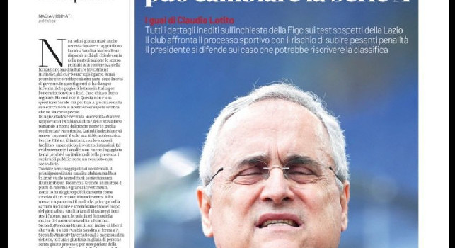 Domani - L’inchiesta sui tamponi della Lazio può riscrivere la serie A: ecco tutte le carte