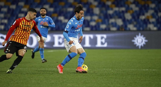 Sassuolo-Napoli, Elmas per Mertens nel ruolo di centravanti