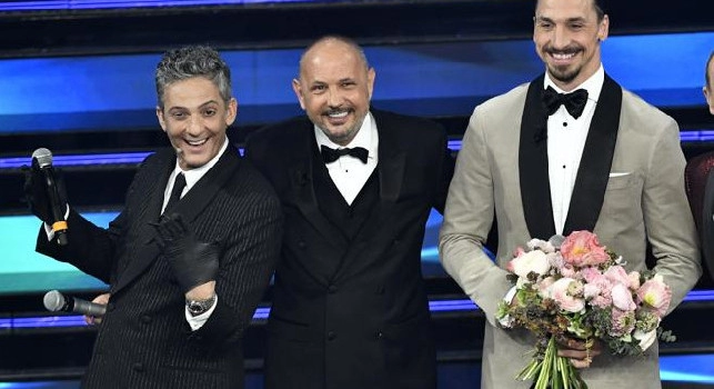 Mihajlovic ironico su Sanremo: Fiorello stonato, avevo paura rovinasse la canzone mia e di Ibra