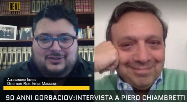 Chiambretti: Amo Napoli, in passato conobbi diversi calciatori azzurri