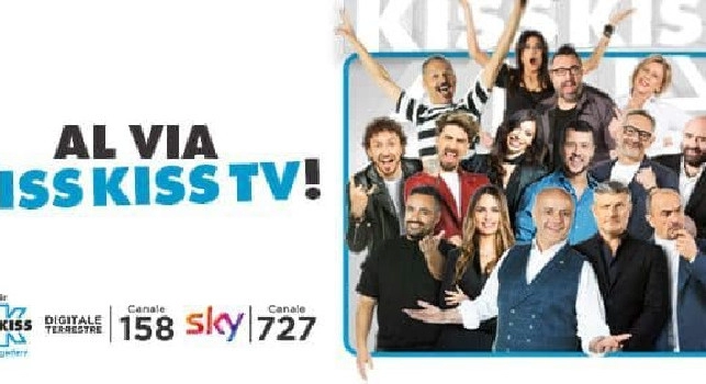Parte la tv di Kiss Kiss, ecco dove si può vedere