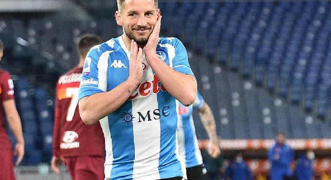 Dall'abbraccio Mertens-Insigne alle 'mani in faccia' del belga: le emozioni di Roma-Napoli 0-2 [FOTOGALLERY CN24]