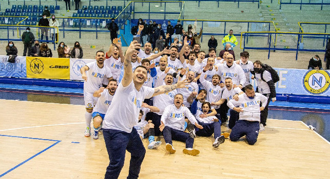 Calcio a 5 Napoli, le voci dei protagonisti, i calciatori: “Emozione grandissima, serie A meritata”