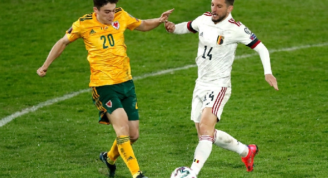 Qualificazioni Mondiali - Belgio-Galles 3-1, Dries Mertens in campo 92': conquista il rigore che trasforma Lukaku