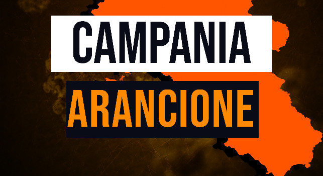 Campania zona arancione