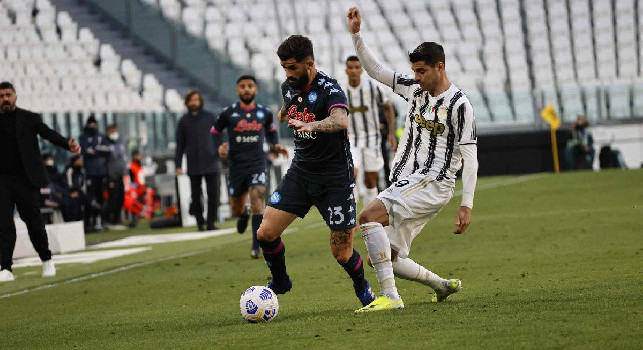 Il Roma, Scotto: Il Napoli fallisce l'occasione per distruggere la peggior Juventus dell'anno, Lozano non era pronto per giocare titolare