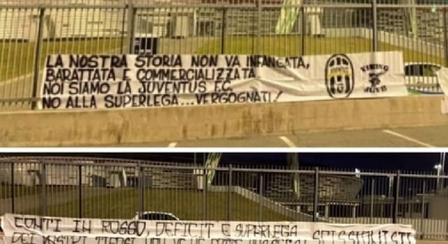 Superlega, striscioni ultras Juve: La nostra storia non va infangata&hellip;Vergognati [FOTO]
