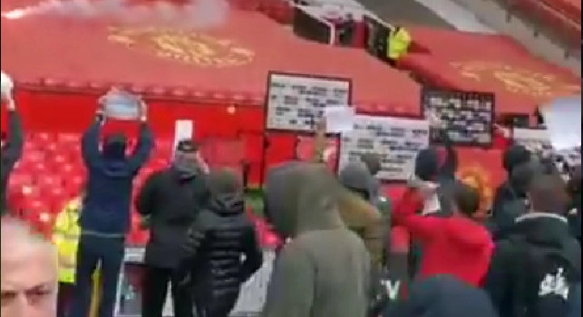 Invasione Manchester United - Liverpool