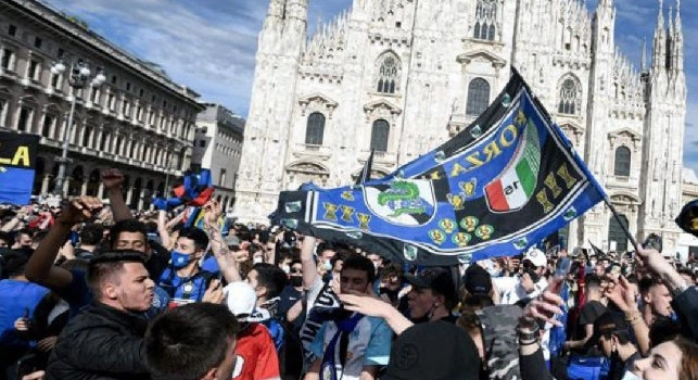 Il virologo Andreoni: La festa dei tifosi dell'Inter costerà qualche vita umana