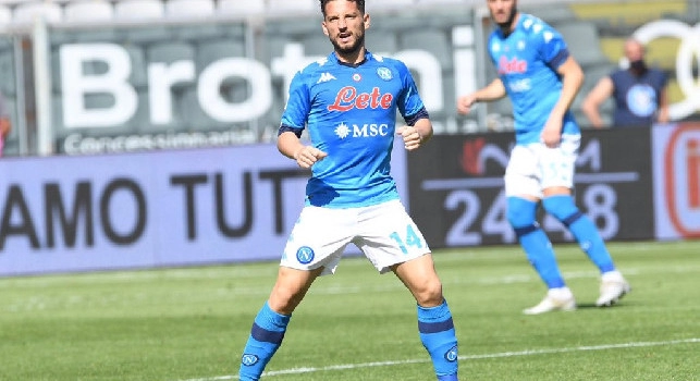 SSC Napoli - Mertens sostituito per un trauma distorsivo alla caviglia