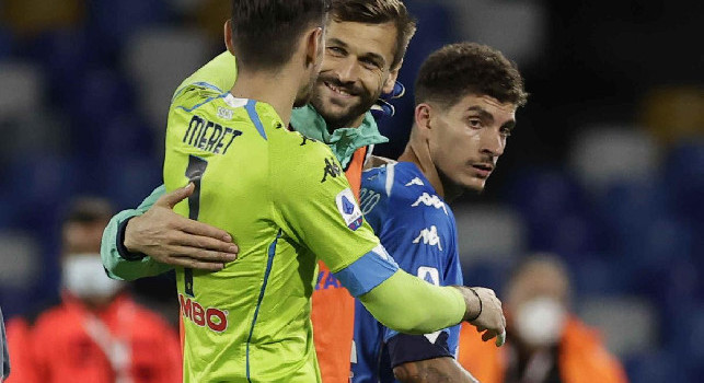 Repubblica - Spunta l'ipotesi rinnovo per Meret: primi contatti con l'entourage! Ospina, sarà addio: il Napoli attende offerte