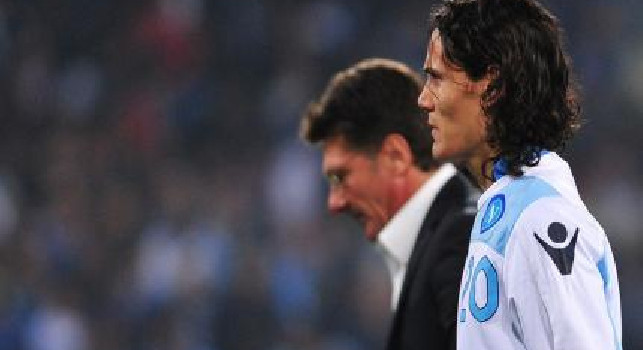 Mazzarri elogia Cavani: Mi ha dato molto, sono orgoglioso della sua carriera