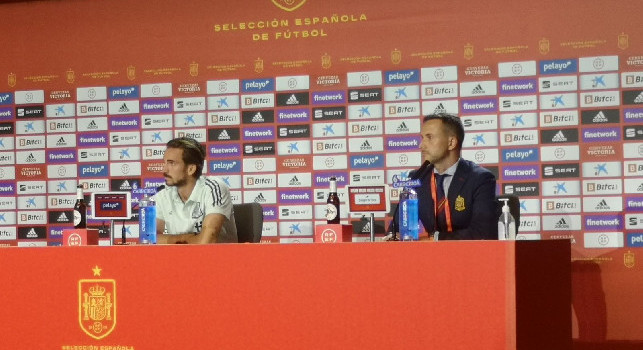 Fabian Ruiz in conferenza stampa