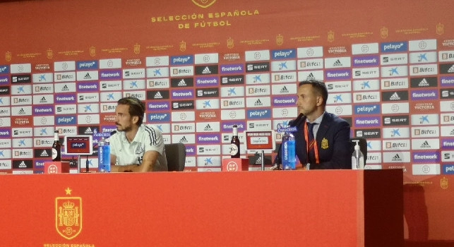 Fabian Ruiz in conferenza stampa