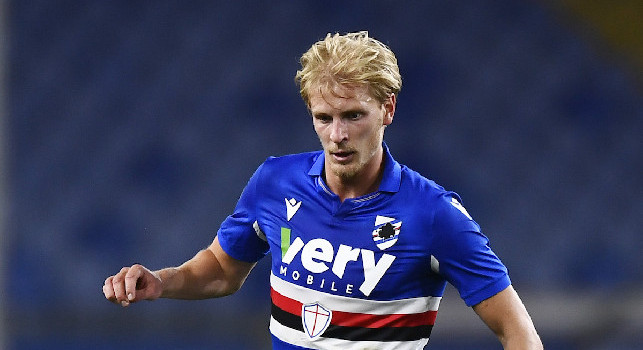 Sampdoria, infortunio per Thorsby: rischia di saltare il Napoli